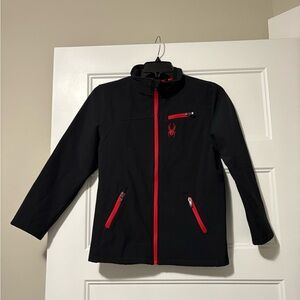 Spyder boys Boys Softshell Jacket Large 14/16
